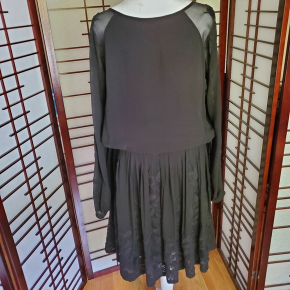 Calypso long sleeve Boho dress, size M - Picture 2 of 7